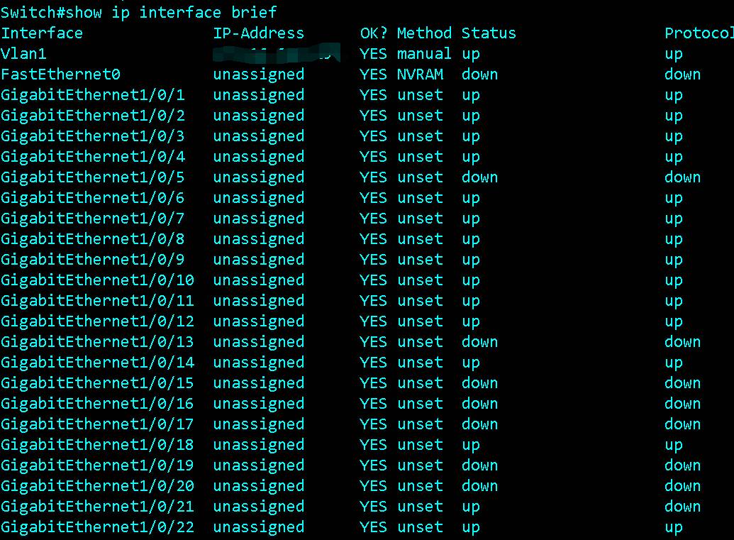 Cisco交换机设备配置镜像端口