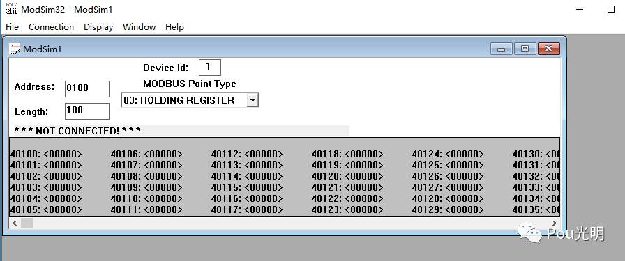 Modbus 调试助手的使用(一)