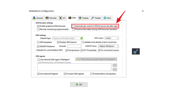 MobaXterm 常用设置